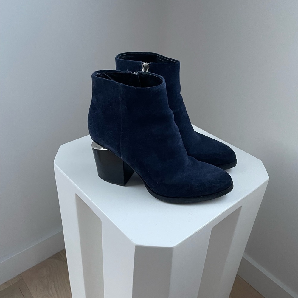 Alexander wang suede ankle boots